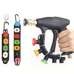 Ugello a ventaglio ad alta pressione per autolavaggio con copertura protettiva, Five Nozzles 1.1MM, Five Nozzles 1.2MM, Five Nozzles 1.4MM, Five Nozzles 1.6MM, Five Nozzles 2.0MM, Seven Nozzles 1.1MM, Seven Nozzles 1.2MM, Seven Nozzles 1.4MM           ...