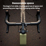 ENLEE EGO3 Borsa da telaio anteriore per bicicletta con chiusura magnetica, impermeabile.