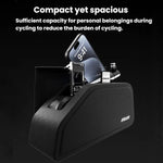 ENLEE EGO3 Borsa da telaio anteriore per bicicletta con chiusura magnetica, impermeabile.