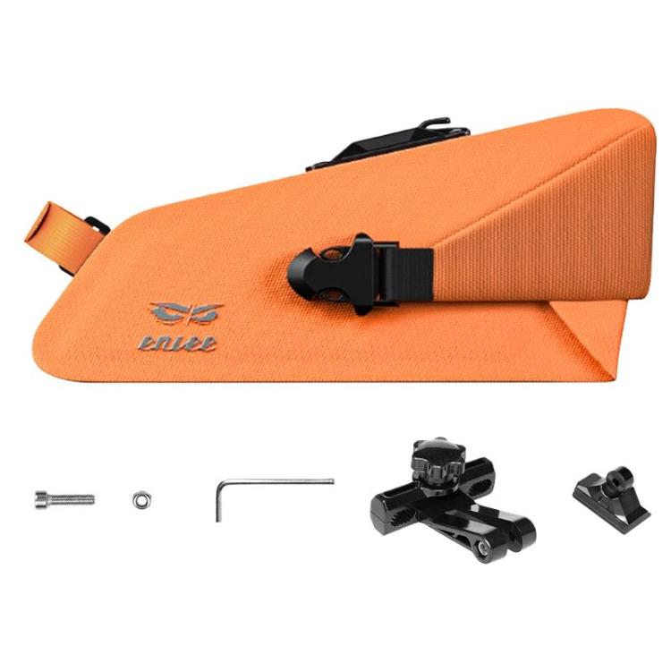 ENLEE Borsa sottosella a sgancio rapido, impermeabile e riflettente., 1.5L Orange, 1.5L Green, 1.5L Black, 1.3L Orange, 1.3L Green, 1.3L Black