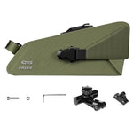ENLEE Borsa sottosella a sgancio rapido, impermeabile e riflettente., 1.5L Orange, 1.5L Green, 1.5L Black, 1.3L Orange, 1.3L Green, 1.3L Black