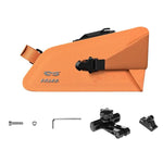 ENLEE Borsa sottosella a sgancio rapido, impermeabile e riflettente., 1.5L Orange, 1.5L Green, 1.5L Black, 1.3L Orange, 1.3L Green, 1.3L Black