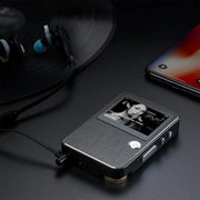 Lettore musicale HiFi Mrobo con chip DAC - Schermo a colori da 1,77 pollici, controllo tramite rotella di scorrimento, supporta audio lossless e video AMV, 8GB, 16GB, 32GB, 64GB
