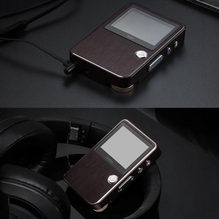 Lettore musicale HiFi Mrobo con chip DAC - Schermo a colori da 1,77 pollici, controllo tramite rotella di scorrimento, supporta audio lossless e video AMV, 8GB, 16GB, 32GB, 64GB