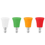 Ugello a innesto rapido antispruzzo da 1/4 di pollice per autolavaggio, con copertura in gomma morbida., 0-degree Red 035, 15-degree Yellow 035, 25-degree Green 035, 40-degree White 035, 0-degree Red 040, 15-degree Yellow 040, 25-degree Green 040      ...