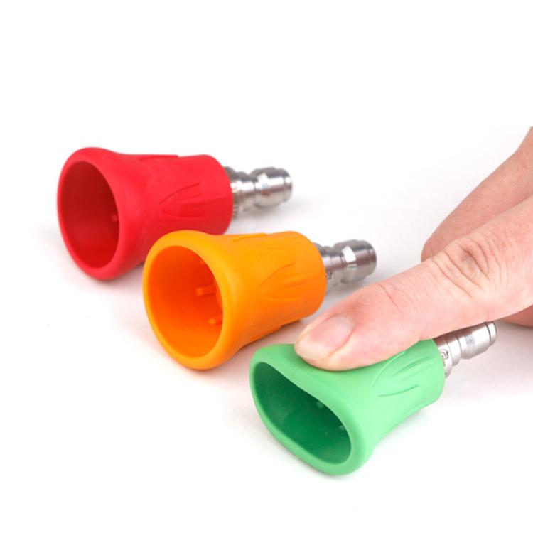 Ugello a innesto rapido antispruzzo da 1/4 di pollice per autolavaggio, con copertura in gomma morbida., 0-degree Red 035, 15-degree Yellow 035, 25-degree Green 035, 40-degree White 035, 0-degree Red 040, 15-degree Yellow 040, 25-degree Green 040      ...