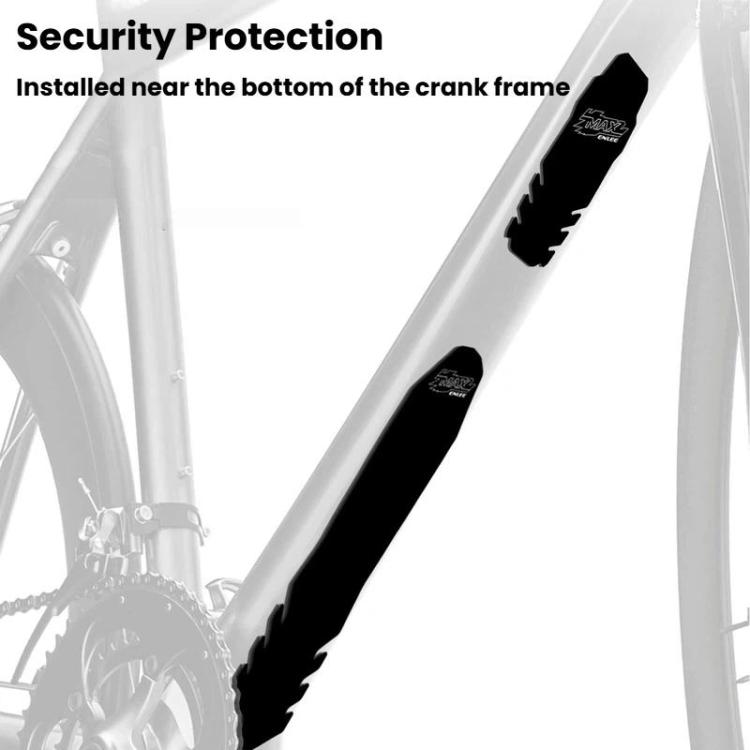 Protezione inferiore del telaio della bicicletta, cuscinetto in silicone antiurto per telaio di mountain bike, ENLEE E815-A, ENLEE E815-B, ENLEE E815-C, ENLEE E815-D, ENLEE E815-E