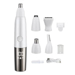 Tagliapeli del naso digitale elettrico completamente lavabile, 3 In 1 Gray, 3 In 1 White, 4 In 1 Gray, 4 In 1 White
