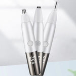 Tagliapeli del naso digitale elettrico completamente lavabile, 3 In 1 Gray, 3 In 1 White, 4 In 1 Gray, 4 In 1 White