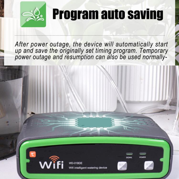 Sistema di irrigazione automatico intelligente a doppia pompa WD-01BDE con controllo remoto tramite app e Wi-Fi., WD-01BDE
