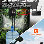 Sistema di nebulizzazione automatico per terrari e recinti per rettili, controllabile tramite Wi-Fi., 2 Nozzle Sets EU Plug, 2 Nozzle Sets US Plug, 2 Nozzle Sets UK Plug, 4 Nozzle Sets EU Plug, 4 Nozzle Sets US Plug, 4 Nozzle Sets UK Plug
