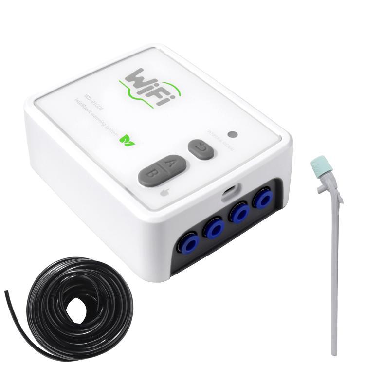 Sistema di irrigazione automatico intelligente a doppia pompa con Wi-Fi e controllo remoto tramite cellulare., Adjustable Drip Arrow USB, Adjustable Drip Arrow US Plug, Adjustable Drip Arrow UK Plug, Transparent Drip Arrow USB                          ...