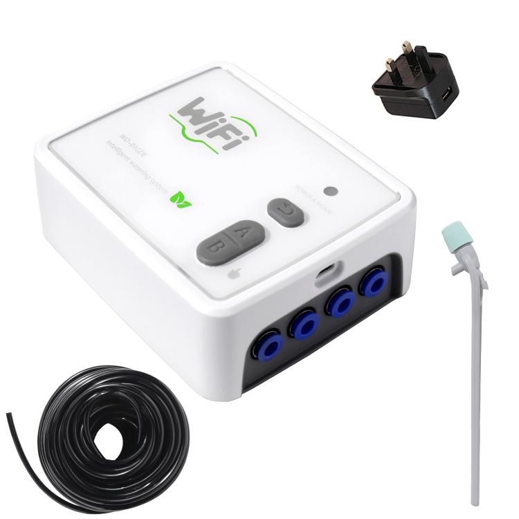 Sistema di irrigazione automatico intelligente a doppia pompa con Wi-Fi e controllo remoto tramite cellulare., Adjustable Drip Arrow USB, Adjustable Drip Arrow US Plug, Adjustable Drip Arrow UK Plug, Transparent Drip Arrow USB                          ...