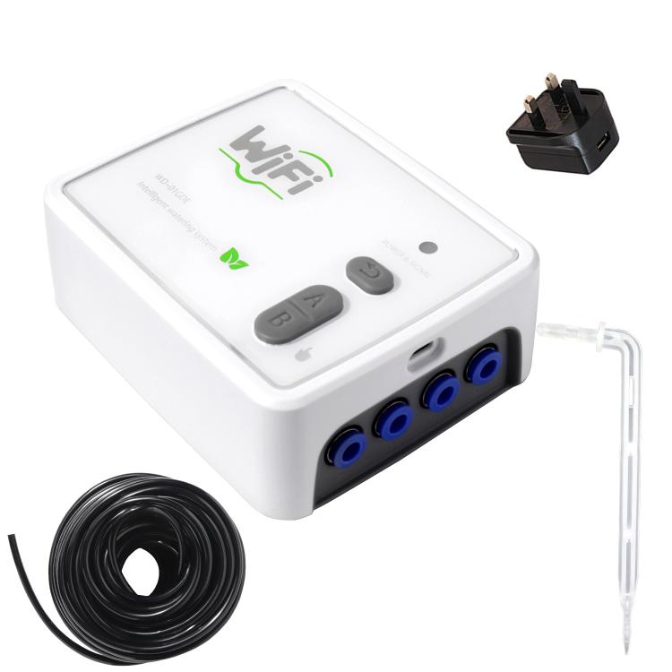 Sistema di irrigazione automatico intelligente a doppia pompa con Wi-Fi e controllo remoto tramite cellulare., Adjustable Drip Arrow USB, Adjustable Drip Arrow US Plug, Adjustable Drip Arrow UK Plug, Transparent Drip Arrow USB                          ...