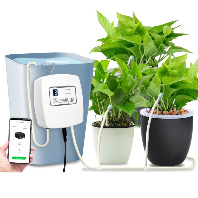 Sistema di irrigazione a goccia automatico temporizzato controllato tramite Wi-Fi, EU Plug, US Plug, UK Plug