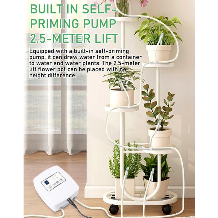 Sistema di irrigazione a goccia automatico temporizzato controllato tramite Wi-Fi, EU Plug, US Plug, UK Plug