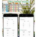 Sistema di irrigazione a goccia automatico temporizzato controllato tramite Wi-Fi, EU Plug, US Plug, UK Plug