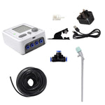 Sistema di irrigazione intelligente a doppia pompa per piante in vaso, gocciolatore automatico temporizzato, Adjustable Drip Arrow EU Plug, Adjustable Drip Arrow US Plug, Adjustable Drip Arrow UK Plug, Transparent Drip Arrow EU Plug                    ...