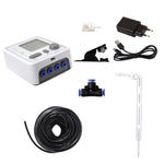 Sistema di irrigazione intelligente a doppia pompa per piante in vaso, gocciolatore automatico temporizzato, Adjustable Drip Arrow EU Plug, Adjustable Drip Arrow US Plug, Adjustable Drip Arrow UK Plug, Transparent Drip Arrow EU Plug                    ...