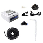 Sistema di irrigazione intelligente a doppia pompa per piante in vaso, gocciolatore automatico temporizzato, Adjustable Drip Arrow EU Plug, Adjustable Drip Arrow US Plug, Adjustable Drip Arrow UK Plug, Transparent Drip Arrow EU Plug                    ...