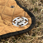 COOL CAMP Confezione da 4 clip in acciaio inossidabile per corde, fermacorda senza nodi per corde da campeggio da 2-4 mm