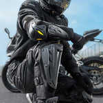 SULATE - Abbigliamento invernale caldo e antivento per motociclisti -, Knee Pads 2pcs /Set, Elbow Pads 2pcs /Set, Protective Gear 4pcs /Set