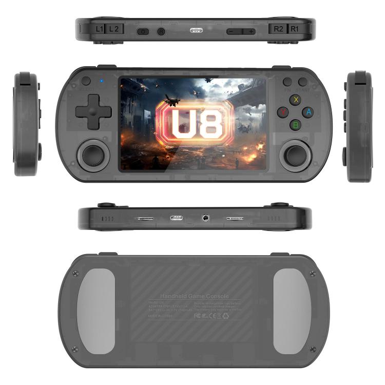 Console di gioco portatile U8 Retro con schermo IPS 4 pollici
