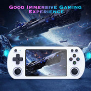 Console di gioco portatile U8 Retro open-source con schermo IPS HD da 4 pollici., 64G, 128G