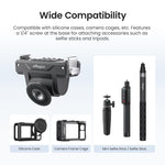 Adattatore a sgancio rapido regolabile AMagisn per DJI Osmo 360/Action 5 Pro/4/3 - Interruttore di prospettiva rapido a 4 livelli, PD15