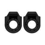 ENLEE 2 pezzi Protezione guarnitura bici MTB Protezione corona, A Black, B Black, A White, B White, A Orange, B Orange