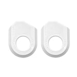 ENLEE 2 pezzi Protezione guarnitura bici MTB Protezione corona, A Black, B Black, A White, B White, A Orange, B Orange