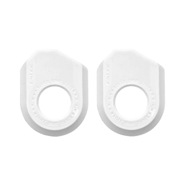 ENLEE 2 pezzi Protezione guarnitura bici MTB Protezione corona, A Black, B Black, A White, B White, A Orange, B Orange