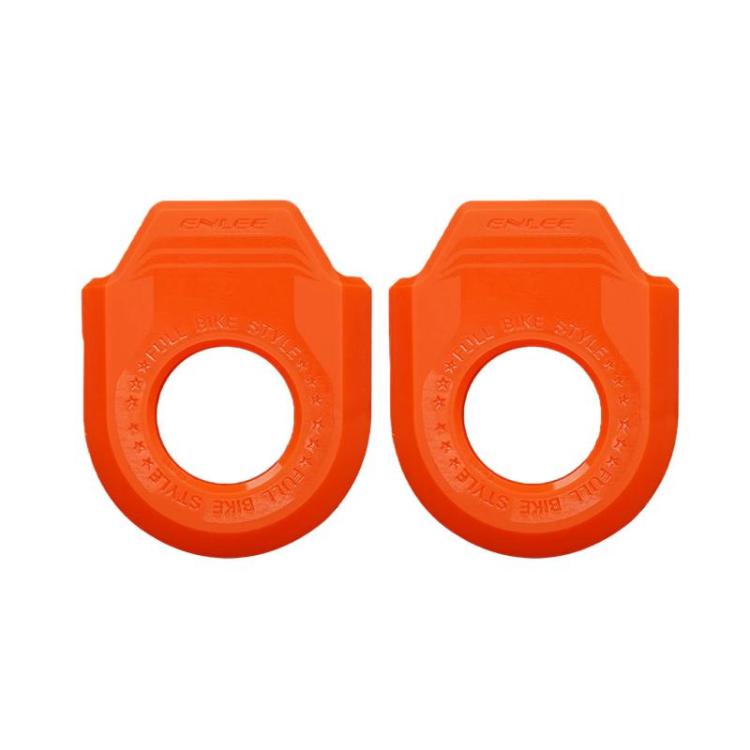 ENLEE 2 pezzi Protezione guarnitura bici MTB Protezione corona, A Black, B Black, A White, B White, A Orange, B Orange