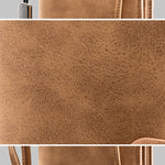 Portafoglio lungo da uomo Baellerry C3258, elegante e casual, con chiusura a scatto, fermasoldi, finitura opaca, multi-carta, cerniera, pochette