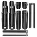 Parafanghi ENLEE MTB-002 universali per mountain bike da downhill, anteriori e posteriori., Single, Double