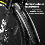 Parafanghi ENLEE MTB-002 universali per mountain bike da downhill, anteriori e posteriori., Single, Double