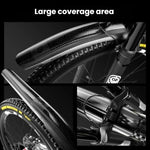 Parafanghi ENLEE MTB-002 universali per mountain bike da downhill, anteriori e posteriori., Single, Double