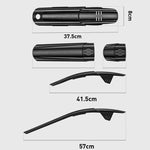 Parafanghi ENLEE MTB-002 universali per mountain bike da downhill, anteriori e posteriori., Single, Double