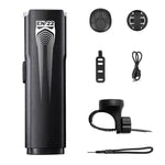 Faro anteriore per bicicletta ENLEE EN-22 IP66 impermeabile ad alta luminosità, antiabbagliamento, per guida notturna, 1600LM Black, 1600LM Grey, 2000LM Black, 2000LM Grey