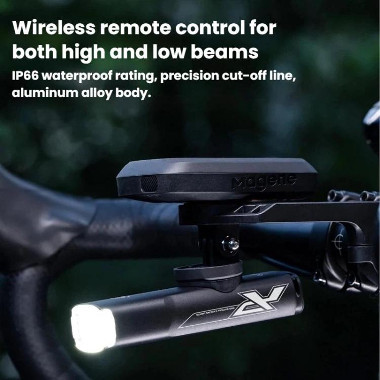 Faro anteriore per bicicletta ENLEE EN-22 IP66 impermeabile ad alta luminosità, antiabbagliamento, per guida notturna, 1600LM Black, 1600LM Grey, 2000LM Black, 2000LM Grey