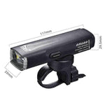 Faro anteriore per bicicletta ENLEE EN-22 IP66 impermeabile ad alta luminosità, antiabbagliamento, per guida notturna, 1600LM Black, 1600LM Grey, 2000LM Black, 2000LM Grey