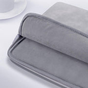 PU Suede Laptop Sleeve Case Business Notebook & Tablet Protective Inner Bag with Soft Lining, BUBM 13-inch, BUBM 14 Inch