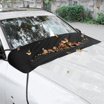 Copertura antipolvere per tergicristalli auto, anti-foglie e escrementi di uccelli, 186x48cm, 154x37cm