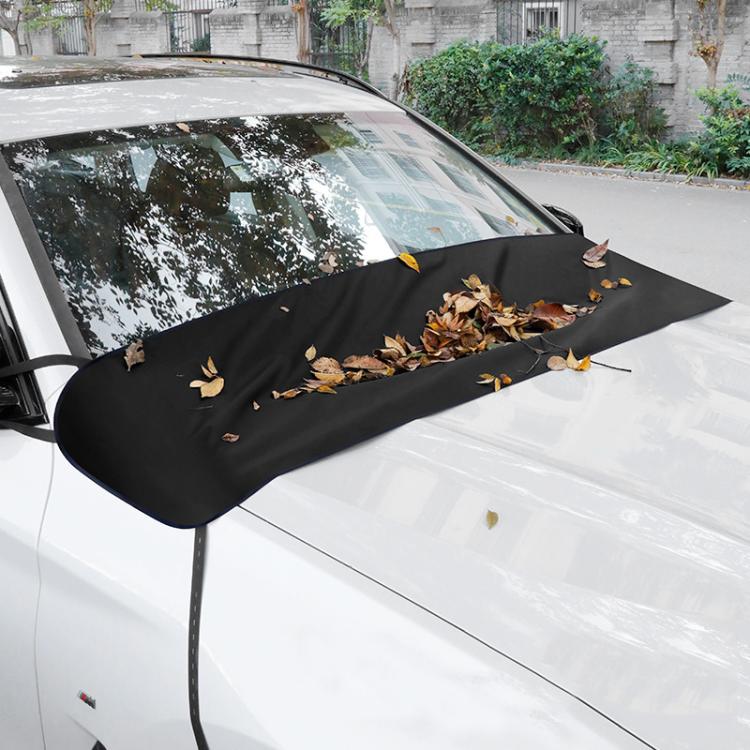 Copertura antipolvere per tergicristalli auto, anti-foglie e escrementi di uccelli, 186x48cm, 154x37cm