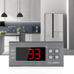 Termoregolatore digitale STC-8080A+ per refrigerazione con funzione di sbrinamento e allarme, per celle frigorifere e congelatori commerciali., STC-8080A+ 220V