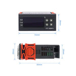 Termoregolatore digitale STC-8080A+ per refrigerazione con funzione di sbrinamento e allarme, per celle frigorifere e congelatori commerciali., STC-8080A+ 220V