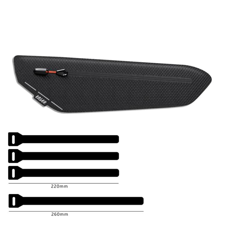ENLEE STP-01T Borsa impermeabile per telaio bici da strada, marsupio porta attrezzi per tubo orizzontale.