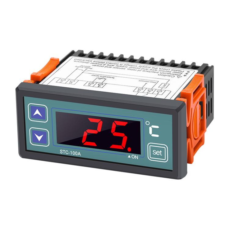 Regolatore di temperatura digitale STC-100A per riscaldamento e raffreddamento di serre e celle frigorifere di piccole/medie dimensioni., STC-100A 220V