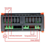 Regolatore di temperatura digitale STC-100A per riscaldamento e raffreddamento di serre e celle frigorifere di piccole/medie dimensioni., STC-100A 220V