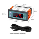 Regolatore di temperatura digitale STC-100A per riscaldamento e raffreddamento di serre e celle frigorifere di piccole/medie dimensioni., STC-100A 220V